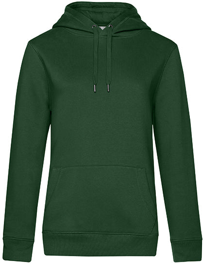 Unisex Tiger Cotton Hoodie - Flaschengrün