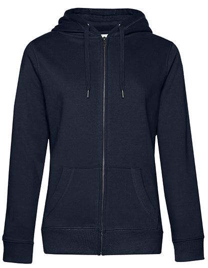 QUEEN Zipped Hood Jacket_° - Marine