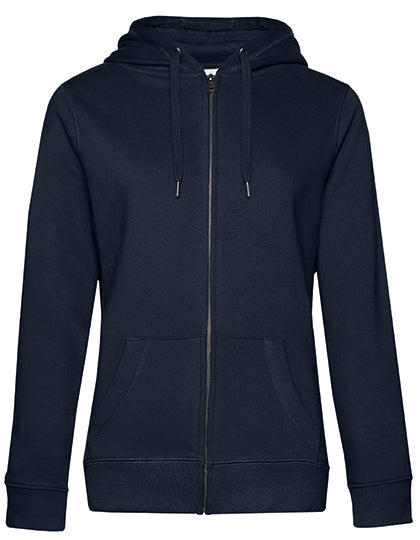 QUEEN Zipped Hood Jacket_° - Marine
