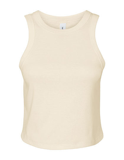 Women´s Micro Rib Racer Tank -  Solides Naturprodukt