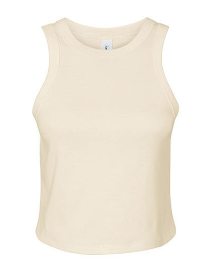 Women´s Micro Rib Racer Tank -  Solides Naturprodukt