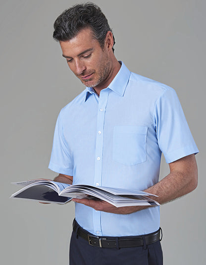 Vesta Short Sleeve Shirt-Blau