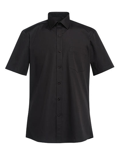 Vesta Short Sleeve Shirt-Schwarz