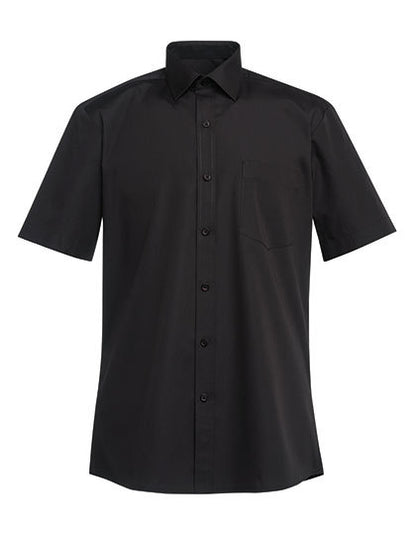Vesta Short Sleeve Shirt-Schwarz