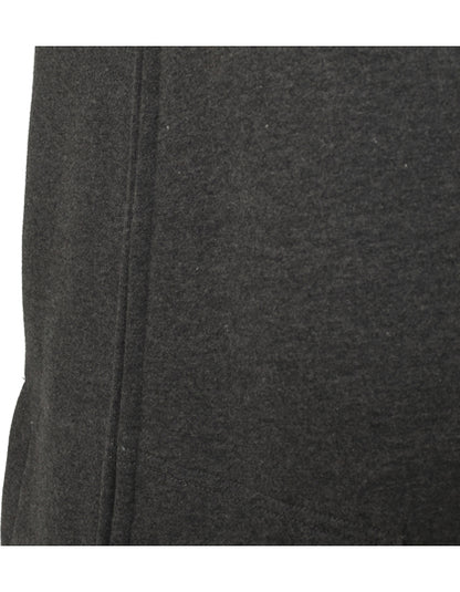 Heavy Zip Hoody - Holzkohle (Heather)