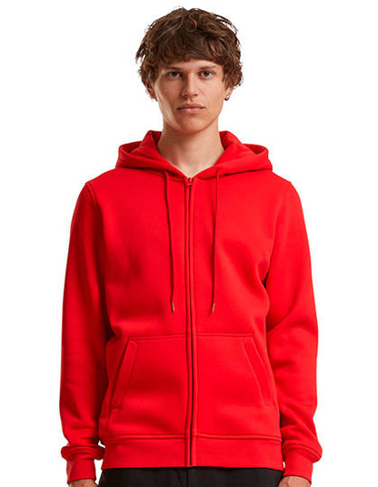 Heavy Zip Hoody - Stadtrot