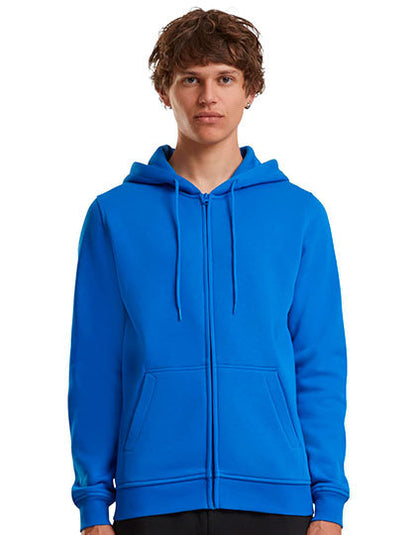 Heavy Zip Hoody - Intensives Blau