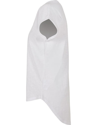 Ladies´ Long Slub Tee - Weiß