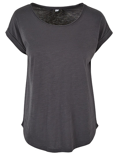 Ladies´ Long Slub Tee - Dunkler Schatten