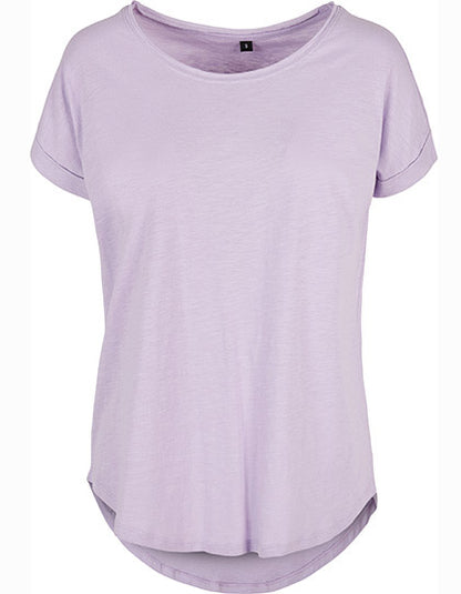 Ladies´ Long Slub Tee - Lila