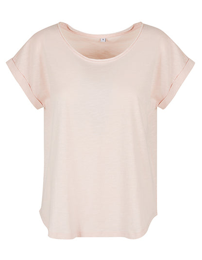 Ladies´ Long Slub Tee - Rosa