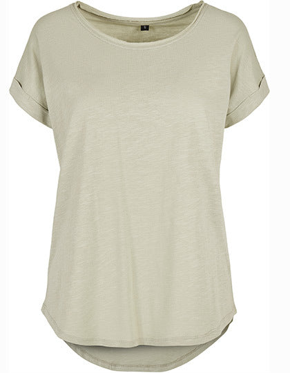Ladies´ Long Slub Tee - Weiches Salvia
