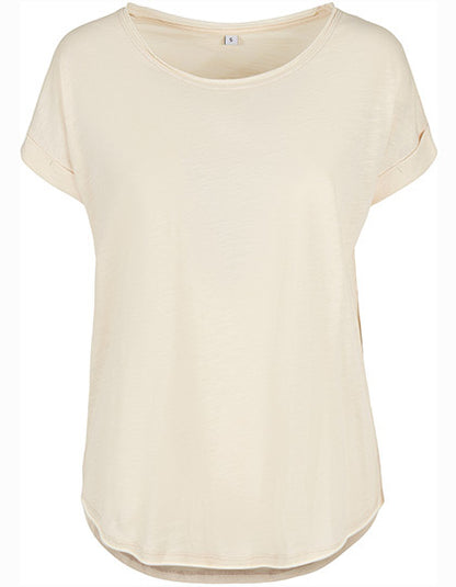 Ladies´ Long Slub Tee - weißer Sand