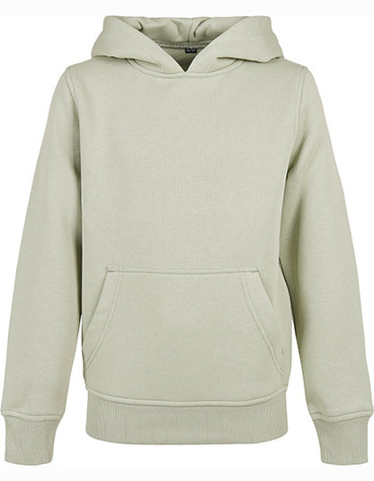 Kids´ Basic Hoody - Weiches Salvia