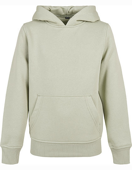 Kids´ Basic Hoody - Weiches Salvia
