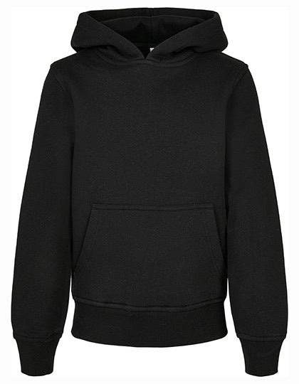 Kids´ Organic Basic Hoody - Schwarz