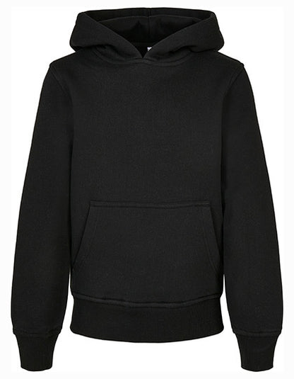 Kids´ Organic Basic Hoody - Schwarz