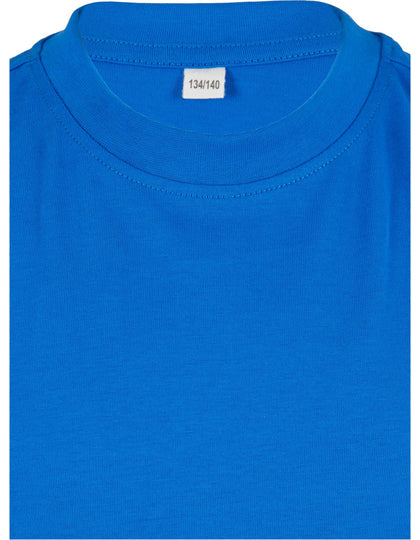 Kids´ Organic Basic Tee - Intensives Blau