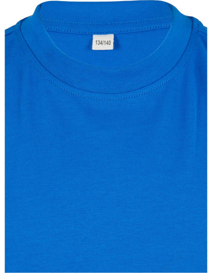 Kids´ Organic Basic Tee - Intensives Blau