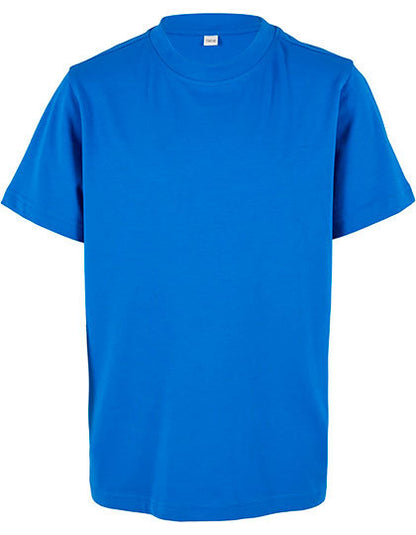 Kids´ Organic Basic Tee - Intensives Blau