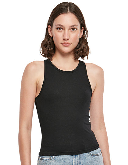 Ladies Racer Back Top - Weiss