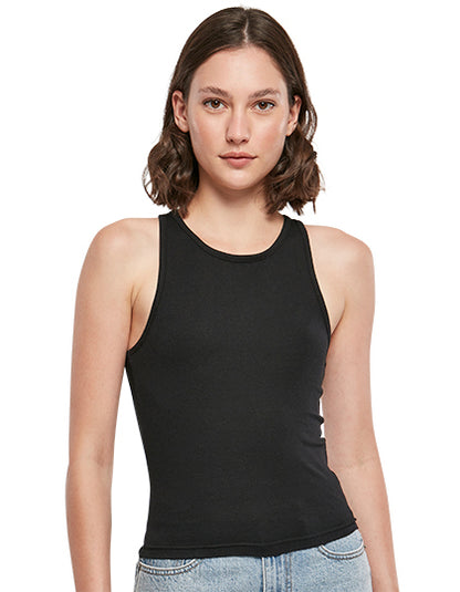 Ladies Racer Back Top - Weiss