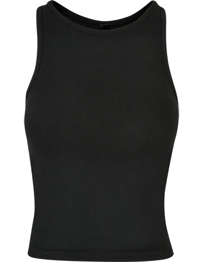 Ladies Racer Back Top - Schwarz