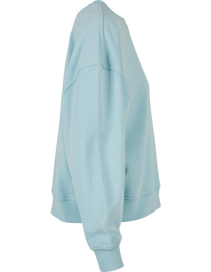 Ladies Oversized Crewneck Sweatshirt - Ozeanblau