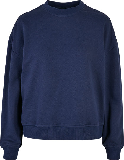 Ladies Oversized Crewneck Sweatshirt - Leichte Marine