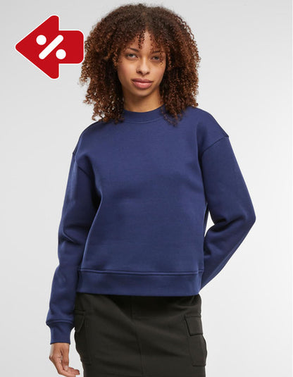 Ladies Oversized Crewneck Sweatshirt - Leichte Marine