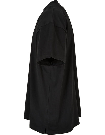 Men´s Oversized Mock Neck Tee - Schwarz