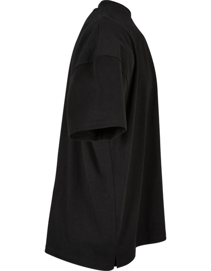 Men´s Oversized Mock Neck Tee - Schwarz
