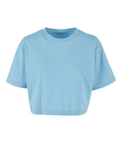 Ladies Short Oversized Tee -  Baltisches Blau