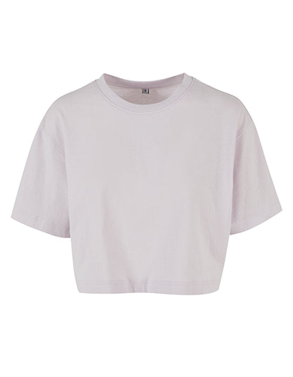 Ladies Short Oversized Tee -  Sanftes Flieder