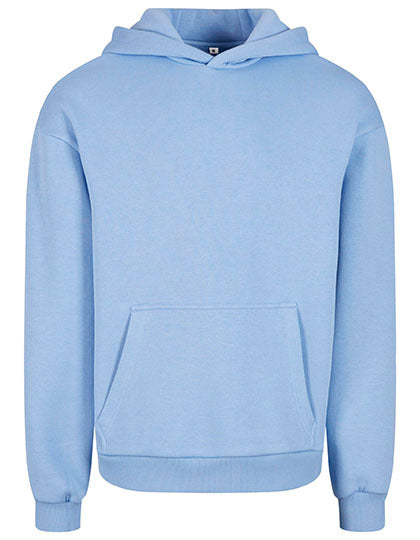 Ladies Fluffy Hoody -    Puderblau