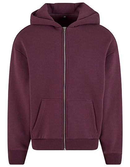 Ladies Fluffy Hoody -  Pflaume Lila