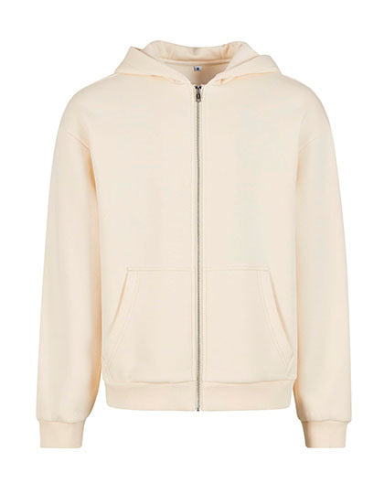 Fluffy Zip Hoody - Weißer Sand