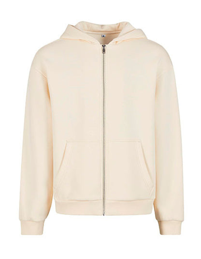 Fluffy Zip Hoody - Weißer Sand