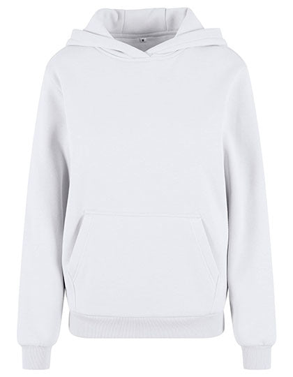 Ladies Fluffy Hoody - Weiss