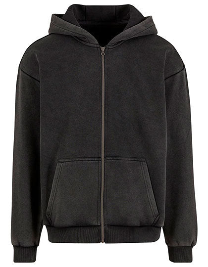 Vintage Heavy Zip Hoodie - Magnet