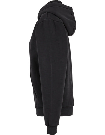 Ladies Vintage Heavy Zip Hoody - Schwaraz