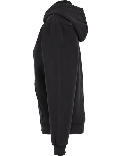 Ladies Vintage Heavy Zip Hoody - Schwaraz