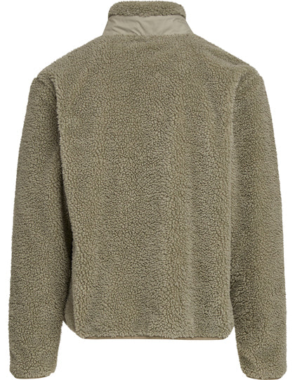 Bonded Sherpa Jacket - Helles Oliv