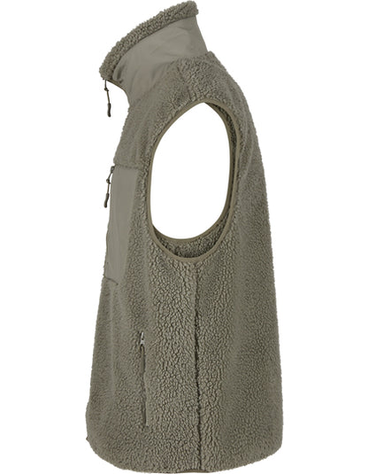Bonded Sherpa Vest - Helles Oliv