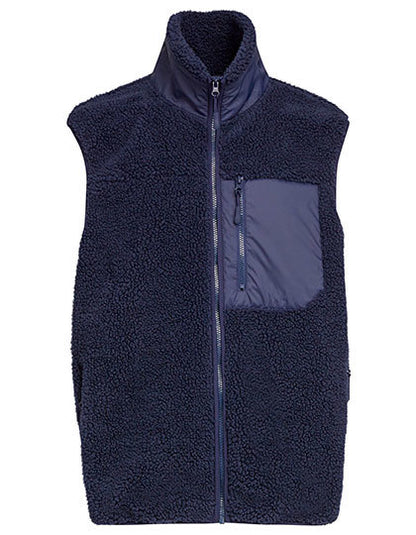 Bonded Sherpa Vest - Marine