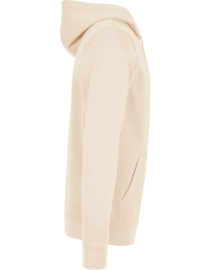 Basic Zip Hoody - Sand