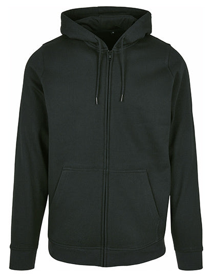 Basic Zip Hoody - Schwarz
