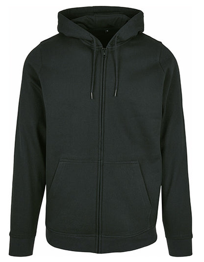 Basic Zip Hoody - Schwarz