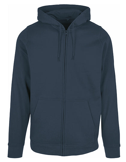 Basic Zip Hoody - Marine