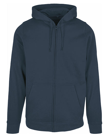 Basic Zip Hoody - Marine